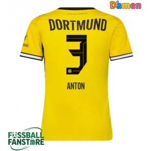 Borussia Dortmund Waldemar Anton #3 Replik Heimtrikot Damen 2026-27 Kurzarm
